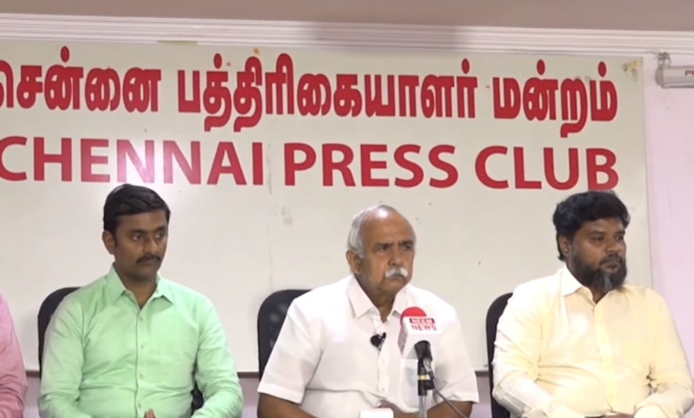 கட்டாயத் தடுப்பூசிக்கு பொறுப்பேற்காத இந்திய ஒன்றிய அரசுக்கு  கண்டனம் மக்கள் மருத்துவக் கூட்டமைப்பு ஒருங்கிணைப்பாளர் கி. வெங்கட்ராமன் அறிக்கை!