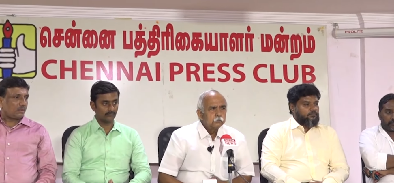 கட்டாயத் தடுப்பூசிக்கு பொறுப்பேற்காத இந்திய ஒன்றிய அரசுக்கு  கண்டனம் மக்கள் மருத்துவக் கூட்டமைப்பு ஒருங்கிணைப்பாளர் கி. வெங்கட்ராமன் அறிக்கை!