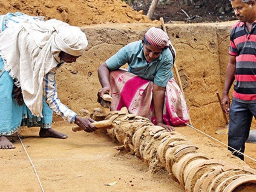 கீழடி ஆதிச்சநல்லூரில் தமிழரின் தண்ணீர் வடிகால் தொழில்நுட்பக் கட்டமைப்பு…!!